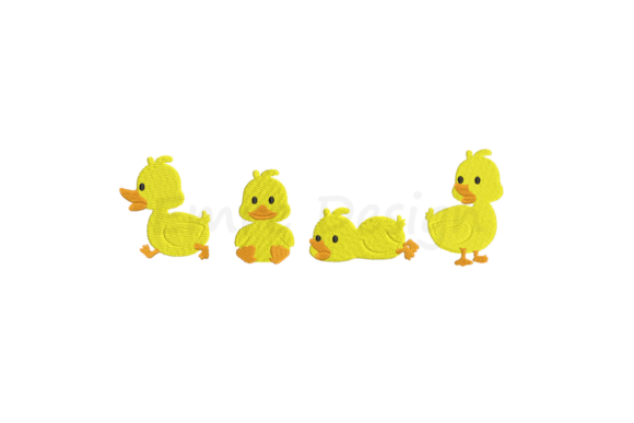 Baby Ducks Embroidery Design Review for Etsy Sellers