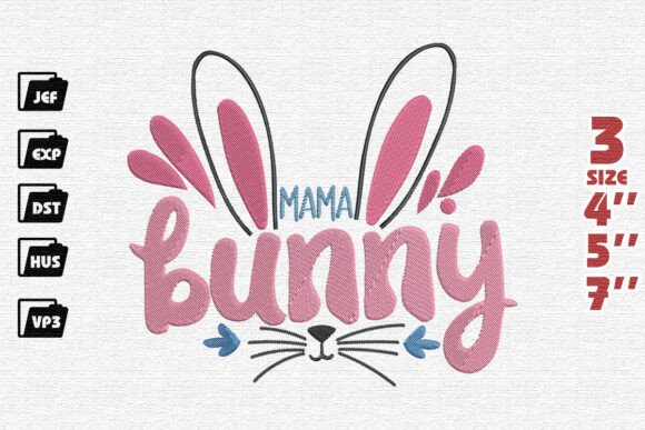 Mama Bunny Embroidery: A Seasonal Design Review
